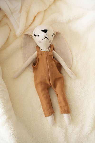 TBA COLLECTION Male Rabbit Sleeping Companion - Camel
