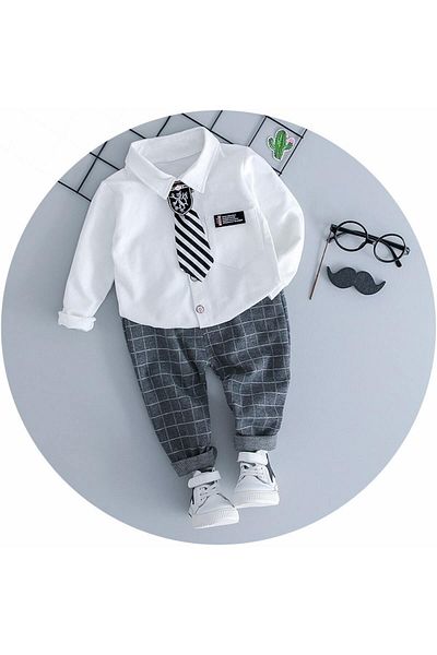 nannie Elegant Boys Costume With White Shirt - 18-24 Months