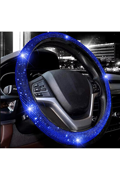 Fox Mavi Taşlı Direksiyon Kılıfı Kadınlara Özel Şıklık!