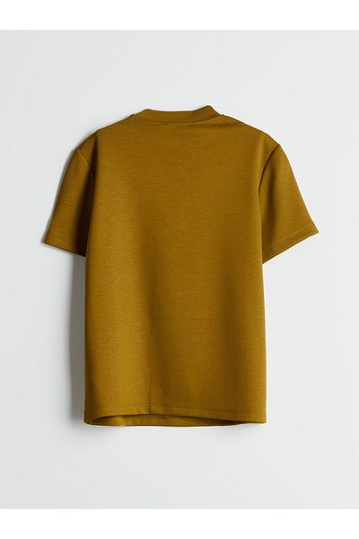 LC Waikiki Women's Stand Collar T-Shirt