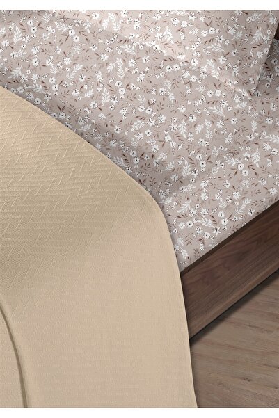 Evim 100% Cotton Doria Powder Single Pique Set 160 X 230 cm