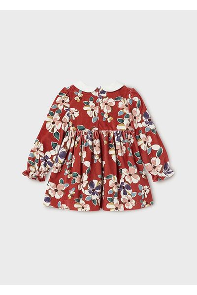 MAYORAL Printed Long Sleeve Girls' Dress