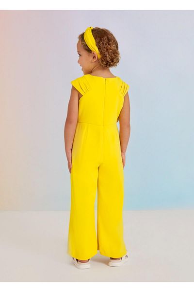 Abel & Lula Mayoral Abel&Lula Crepe Girl's Jumpsuit