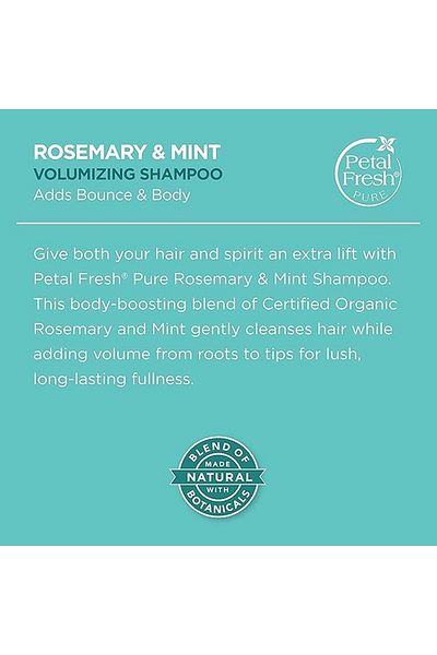 Petal Fresh Pure Petal Fresh Volumizing Shampoo Rosemary & Mint - 475 ml