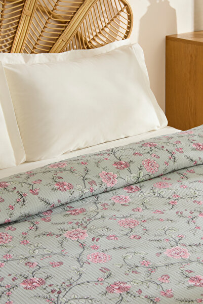 Karaca Home Nymira 100% Cotton Double Single Pique Mint