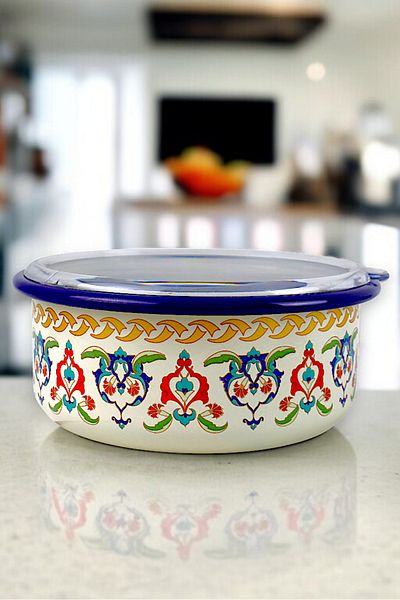 İnci Emaye No. 16 Enamel Storage Container