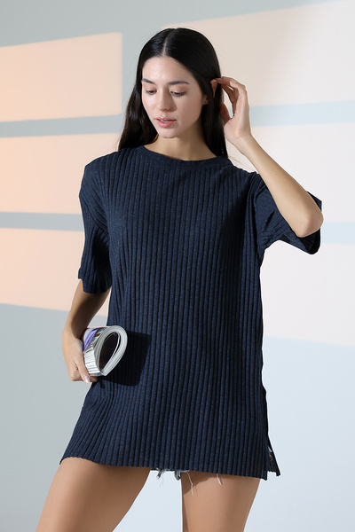 Flyboard Μπλουζάκι Oversize Indigo Report Tunic 21493