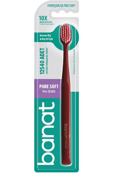 Banat Pro 12540 Pure Soft Touch Toothbrush