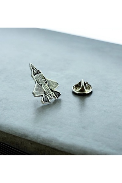 Kuyumcudan KAAN UÇAK ROZET ( 925 AYAR GÜMÜŞ  )