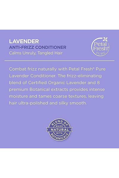 Petal Fresh Pure Petal Fresh Anti-Frizz Conditioner Lavender - 475 ml