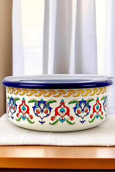 İnci Emaye No. 18 Enamel Storage Container