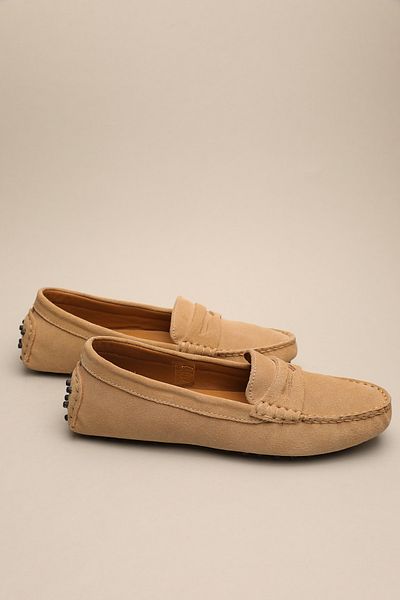 Gondol Women's Genuine Leather Classic Loafer Mink 37 Ttx.784