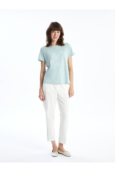 LC Waikiki Crew Neck Printed Women's T-Shirt