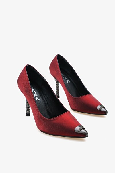 İNNA Rochie de seară pentru femei Rinsa İnna Pantofi cu toc de piatră