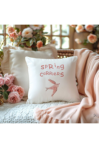 qoeuyl boutique Spring Carriers Štampano Poklon vlakna saten Dekorativni jastuk