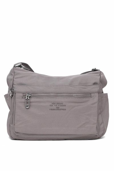 Ayakkabı Fuarı Geantă de umăr pentru femei Grey Elite SLH10038