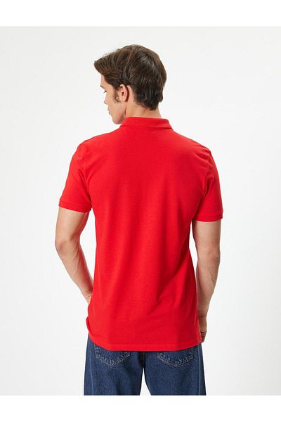 raru Men's Polo Neck T-shirt