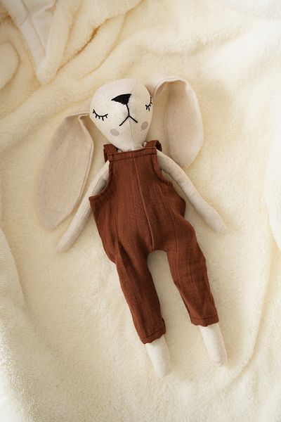 TBA COLLECTION Male Rabbit Sleeping Companion - Brown