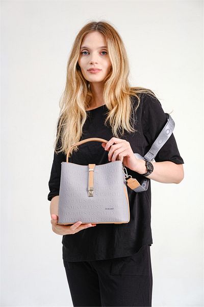 Ayakkabı Fuarı Gray Elan Handbag Slh4002 Women