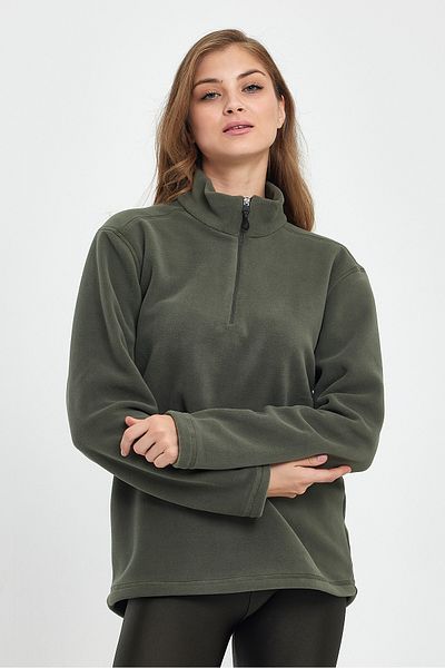 Superlife Γυναικείο φούτερ με μισό φερμουάρ Softech Fleece Superlife