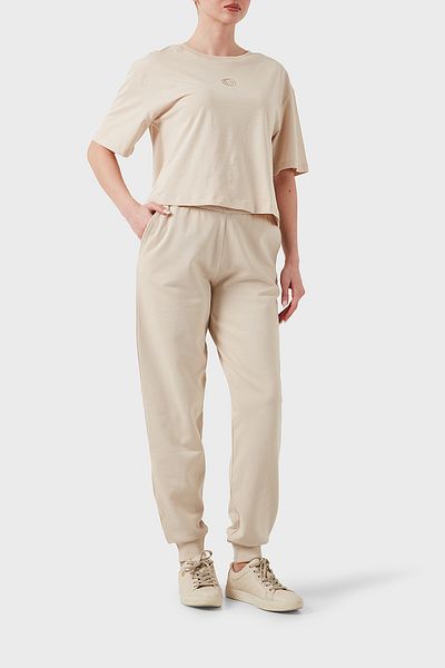 Armani Exchange Παντελόνι με ριμπ με ελαστική μέση παντελόνι XW000319 AF12217 U109