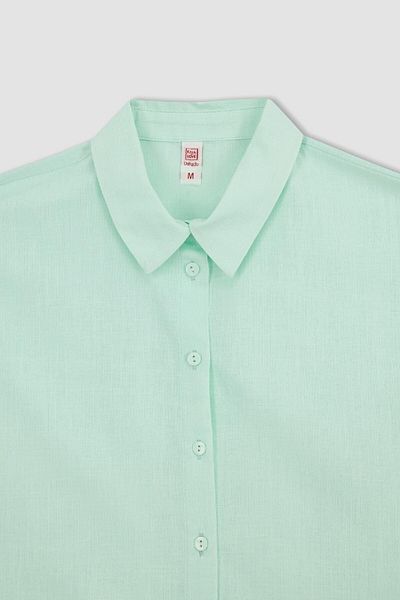 DeFacto Strandhemd aus Baumwolle im Regular Fit - Fall In Love W8241az23sp