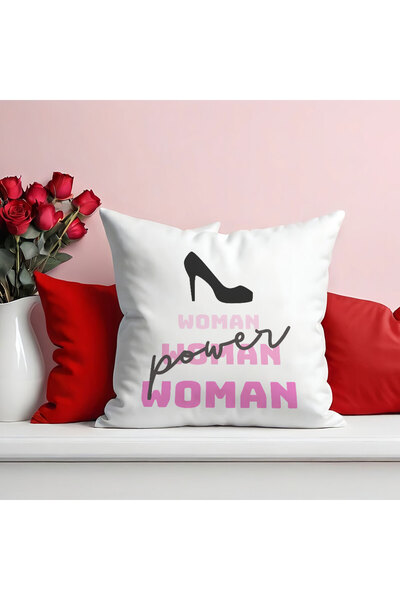 qoeuyl boutique Snažna žena Štampano Poklon vlakna saten Dekorativni jastuk