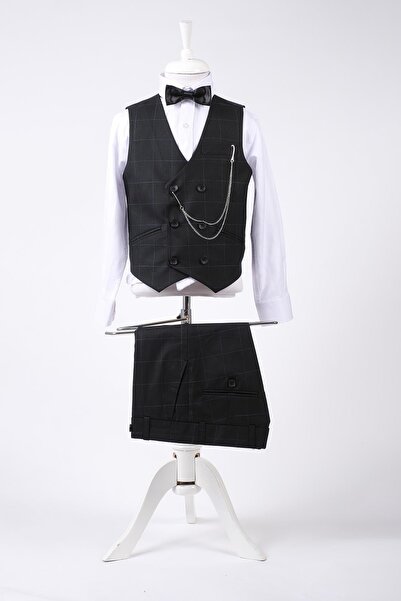 Doctor junior Boy&#39;s Checkered Suit