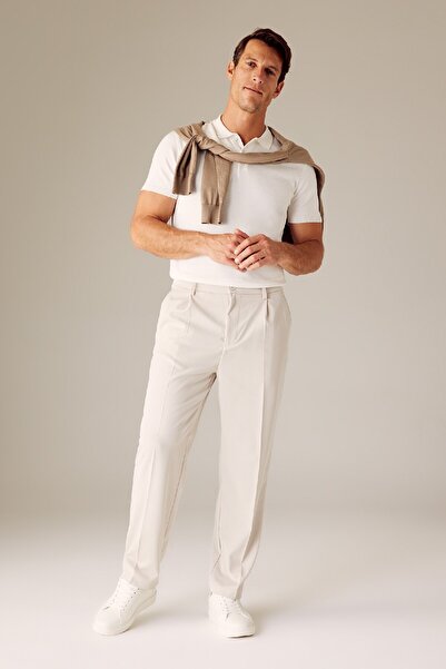 DeFacto Μπλουζάκι πόλο με κοντό μανίκι με λεπτή εφαρμογή, μονόχρωμο πλεκτό Y5369az23sm