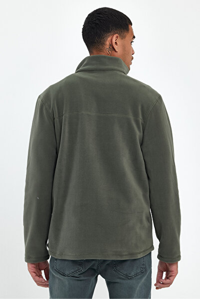 Superlife Men's Comfortable Softech Fleece Half Zipper Sweatshirt spr24pw20