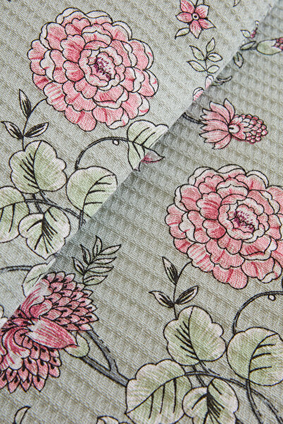 Karaca Home Tamina 100% Cotton Single Single Pique Rose Dried