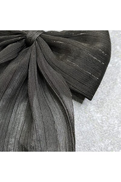 Miniko Butik Klipsli Şifon Kuyruklu Kurdele