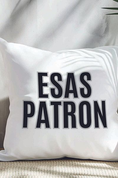 qoeuyl boutique Essential Boss Wife Printed Wife Lover Romantic Gift Fiber Satin Decorative Pillow