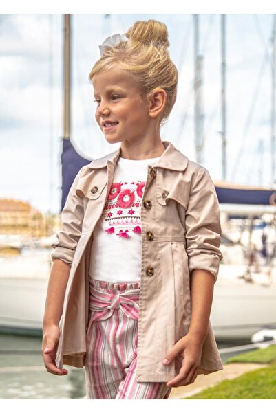 MAYORAL معطف ترنش بناتي