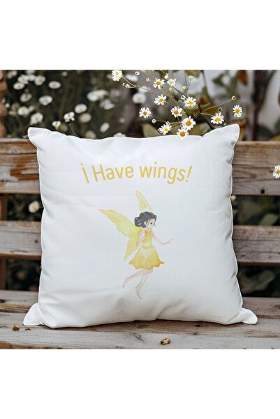 qoeuyl boutique Imam krila Štampano Poklon vlakno saten Dekorativni jastuk