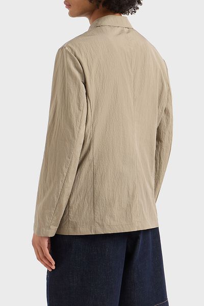 Armani Exchange Lined Regular Fit Snap Buttoned Flat Collar Jacket Men's Jacket Xm 000435   Af13138 U6167