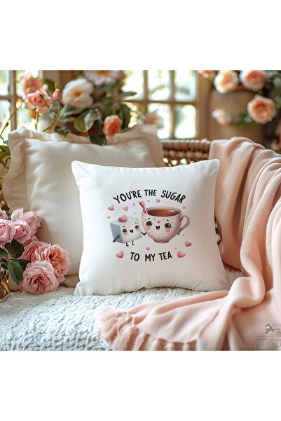 qoeuyl boutique Ti si šećer u mom čaju Štampano Žena Ljubavnik Romantični pok...