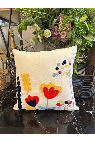 la lune home Perna cu broderie safir serie speciala 45X45