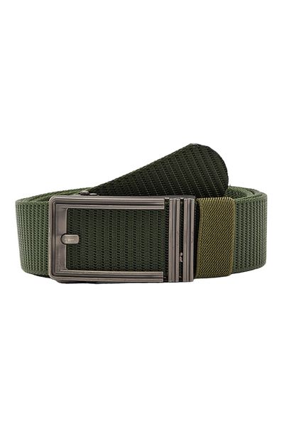 Classic Milano Mens Belt Nylon Webbing Canvas Outdoor Web Belt for men with Automatic Click Buckle in the Gift Box