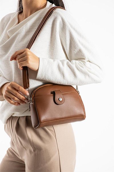 Ayakkabı Fuarı Γυναικείο φόρεμα Taba Shoulder Bag Elite SNM1420C