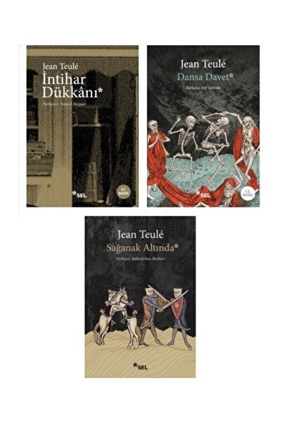 Sel Yayıncılık Jean Teule Set - Dansa Davet -  Sığınak Altında - İntihar Dükkanı