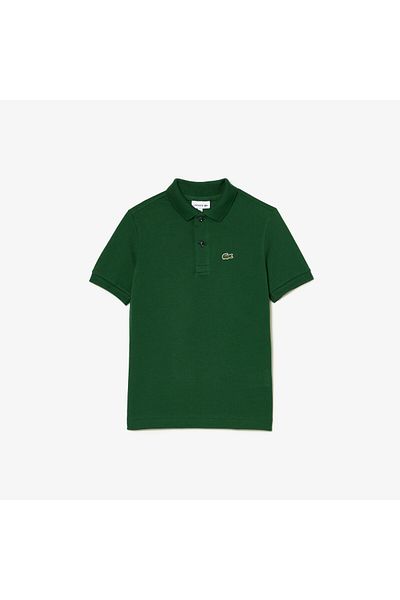 Lacoste Children's Regular Fit Green Polo