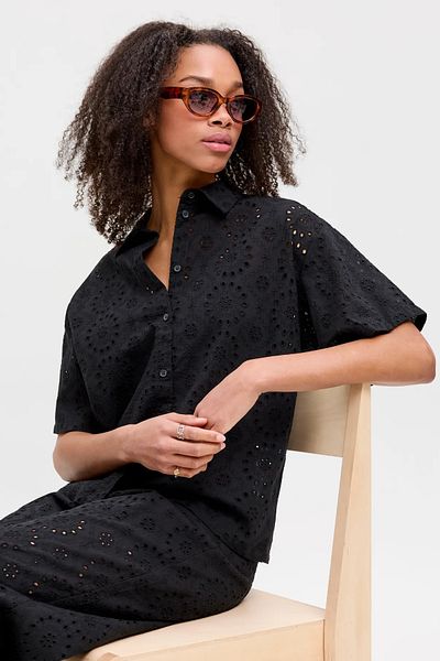 JJXX Γυναικείο φόρεμα JJXX Long Kaftan Style Levis: Λεπτομέρεια Nurse Shantilly και Μικτό Σκούρο ύπνου: 12270924