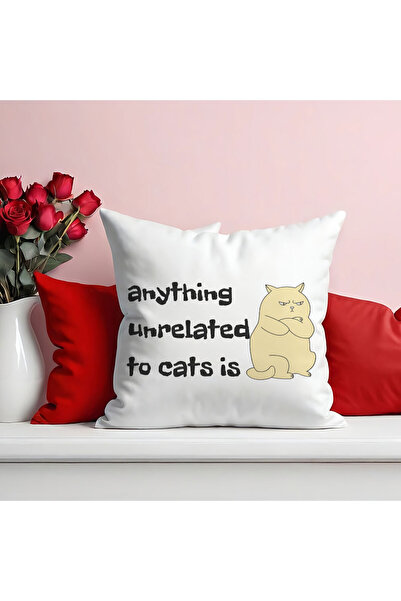 qoeuyl boutique Sve što nije povezano sa mačkama je B Štampano poklon vlaknas...