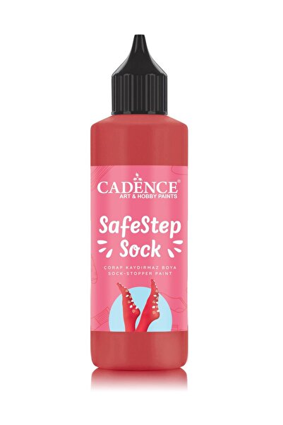 Cadence ÇORAP KAYDIRMAZ BOYA SS-02 KIRMIZI 90ML