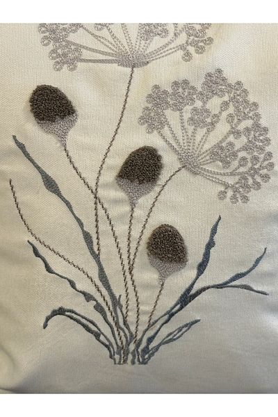 la lune home Perna cu broderie safir serie speciala 45X45