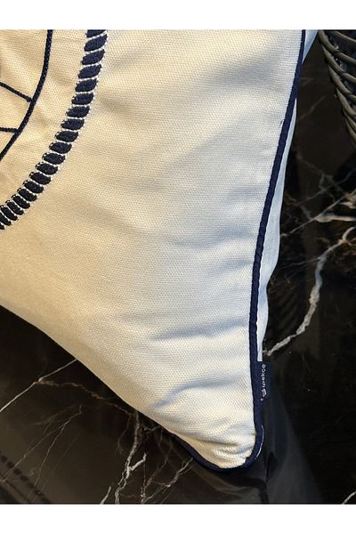 la lune home Pernă cu broderie safir serie specială 45X45