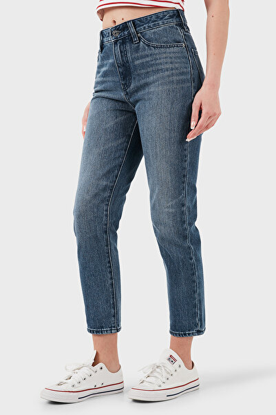 Armani Exchange Cotton Relaxed Fit High Waist Straight Leg Jeans Jeans Pants Xw 000073 Af12845 Mb