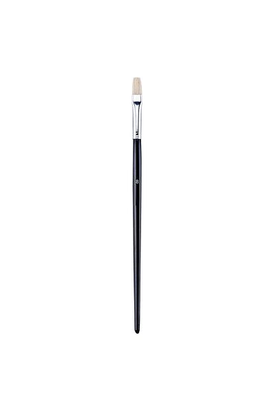 Limmy Flat Cut Tip Oil Paint Brush No:8