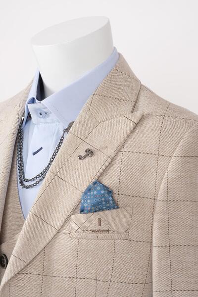 Doctor junior Kareli Erkek Çocuk Takım Elbise / Gömleksiz_mnvs2286